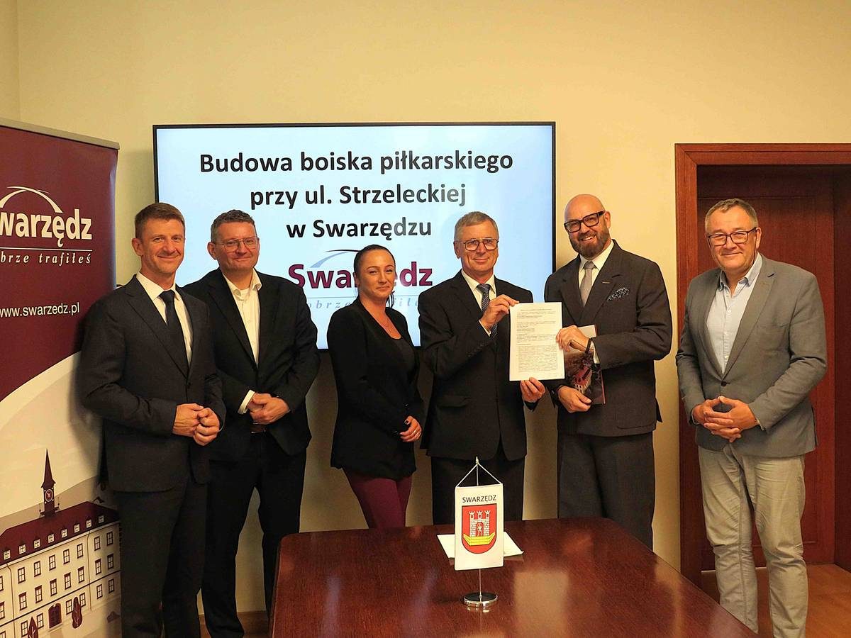 W Swarzędzu powstanie pełnowymiarowe boisko piłkarskie