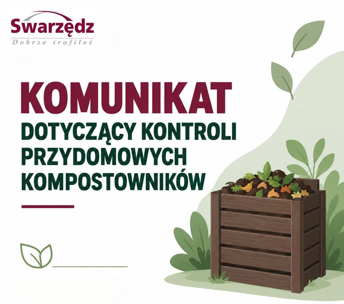Kontrole przydomowych kompostowników objętych częściowym zwolnieniem