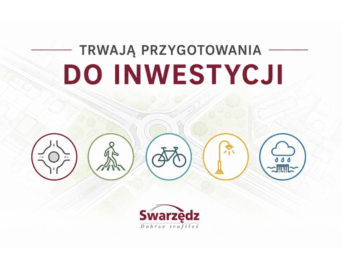 Przygotowania do budowy ulic Wiązowej i Klonowej w Gruszczynie