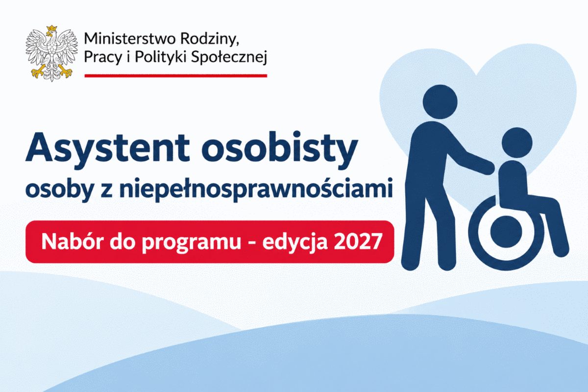 Ruszył nabór do programu asystencji osobistej na 2027 rok