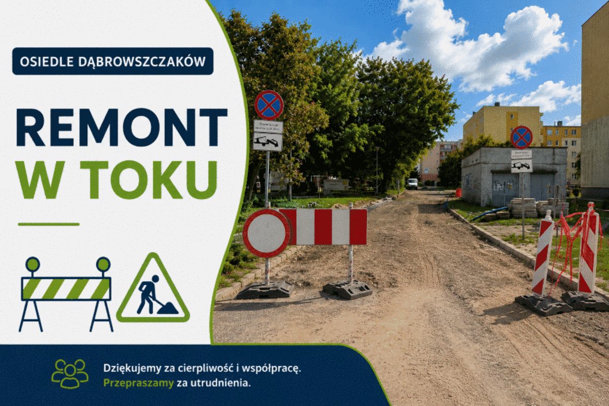 Prace na osiedlu Dąbrowszczaków mają przyspieszyć